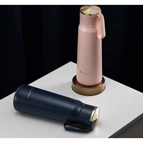 Portable Luxury Thermos Bottle Lovers Insulated Cup 304 Stainless Steel Tumblers Home Travel Vacuum Flask Termo Acero Inoxidable