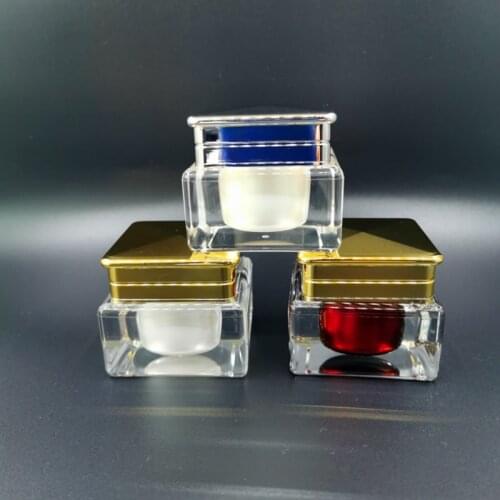 30g/50g High-grade Empty Cosmetics Packaging Cream Bottle Face / Eye Cream Jar Refillable bottle Cosmetic Container