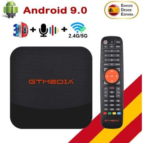 2021 GTmedia G4 Smart Android TV Box, 4k UHD 2GB+ 16GB 2.4G&5G WIFI Blutooth 4.0 Google Voice Assistant Media Player Set top box