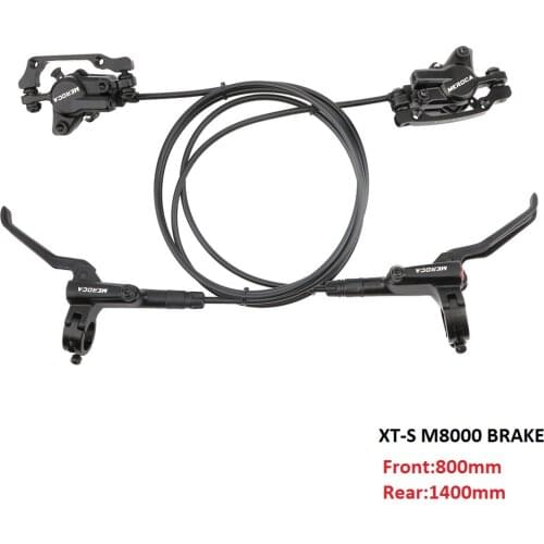 Mountain Bike Brake Bicycle Hidraulic Disc Brake Right Front Left Rear 800mm/14000mm MTB DH AM FR Bike Oil Pressure M8000 Brake