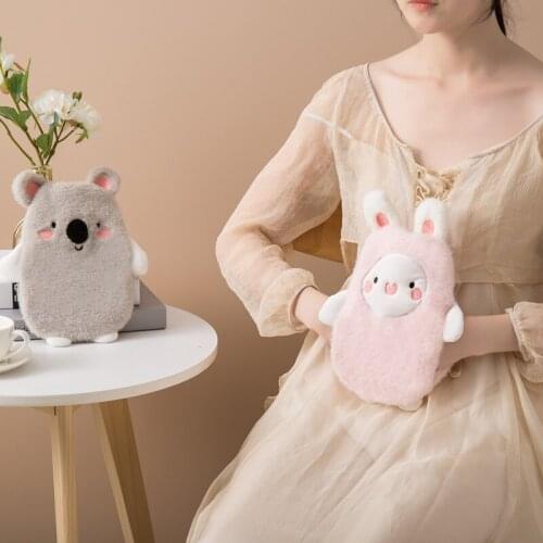 Winter Hot Water Bottle To Keep Warm, Reusable Hand Warmer Cute Soft And Comfortable Hand Warmer Pain Relief Therapy Hand Warmer