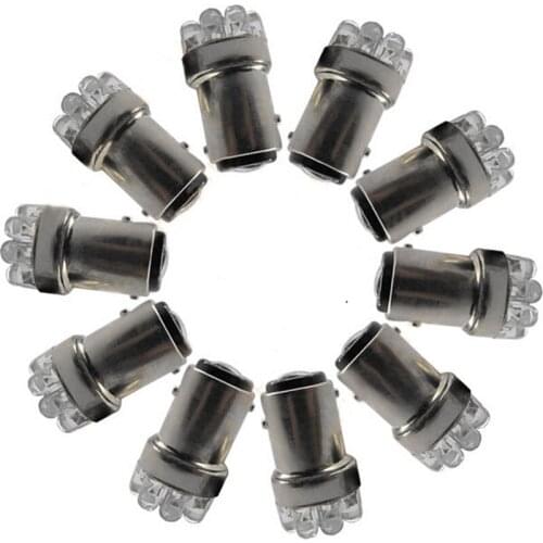 1pcs Practical Replacement Car Stop Tail Bulb Lamps G18 1157 9 LED White Car LED Lights Car