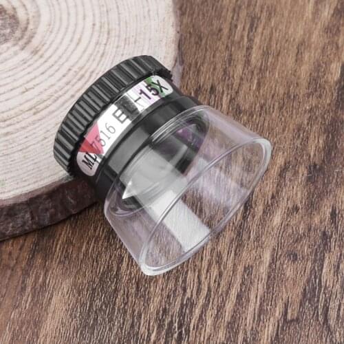 203F 15X Monocular Magnifying Glass Loupe Lens Map Eye Magnifier Jewelry Repair Tool
