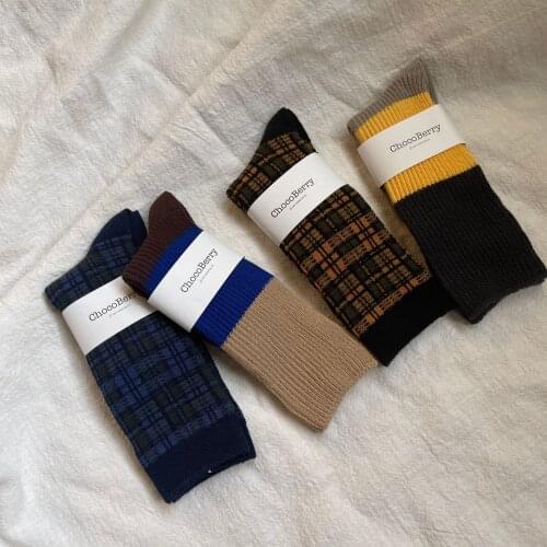 3 pairs/Pack Childrens Knee Socks Baby Cotton Socks Stich Knitted stockings For Girls Boys Infant Wear Baby Stuff носки 1-9Y