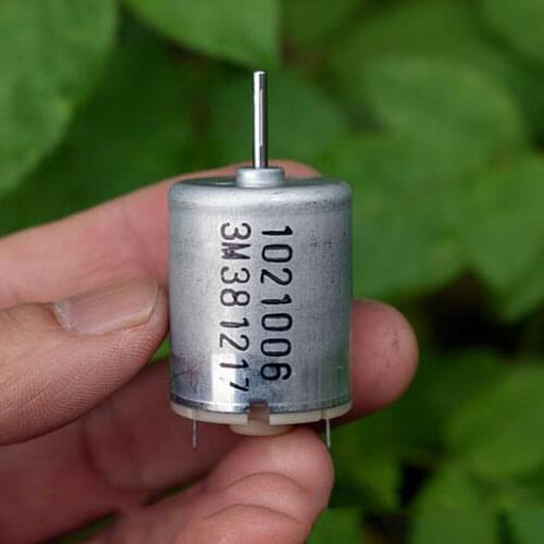 JOHNSON Mini 370 Long Axis Motor Small Precious Metal Brush DC 24V-36V 3300-5100rpm Mute Micro Current High Quality DIY Toy Car