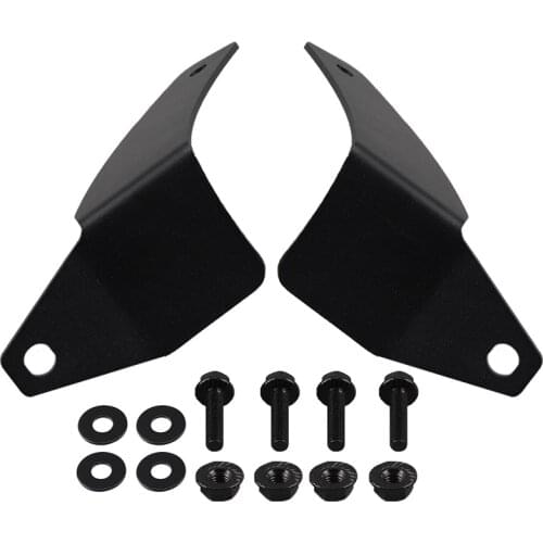 For Polaris RZR Led Light Bar Mounting Brackets UTV Windshield Led Tube Bar Holder for 900 800S RZR XP 1000