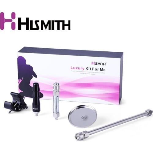 Hismith Premium Sex Machine Adapter For Women Suction Cup Spring Extension Rod Function Expansion Set KlicLok System Connector