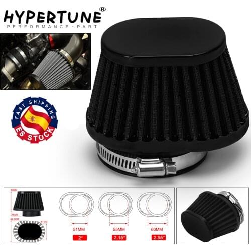 Hypertune - Motorcycle Air Filter 60mm 55mm 51mm Universal for Motor Car Minibike Cold Air Intake High Flow Cone Filter HT-AIT32
