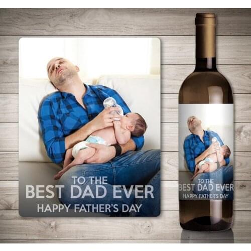 Personalize Fathers Day Wine Label, Wine Bottle Label, Customized Fathers Day Wine Label, Special Wine Bottle Stickers