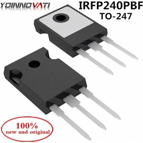 IRFP240PBF IRFP240 TO-247 field effect tube P groove 200V 20A 100% new and original