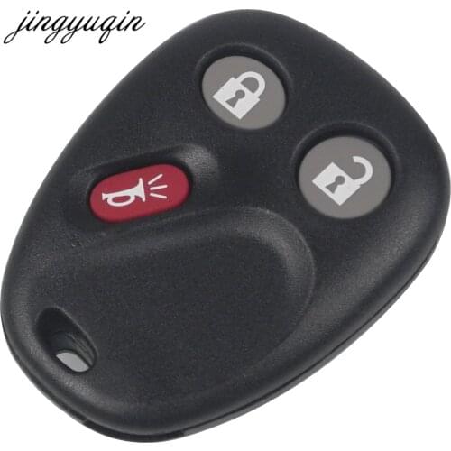 Jingyuqin 20pcs/lot Remote Entry Keyless Key Shell Case Fob For G-M For Buick For Chevrolet 3 Buttons