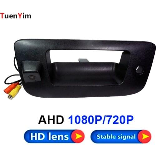 1920*1080P AHD Night Vision Car Reverse Backup Camera with Tailgate Handle For Chevrolet SILVERADO GMC 2007-2014 ickup Truck
