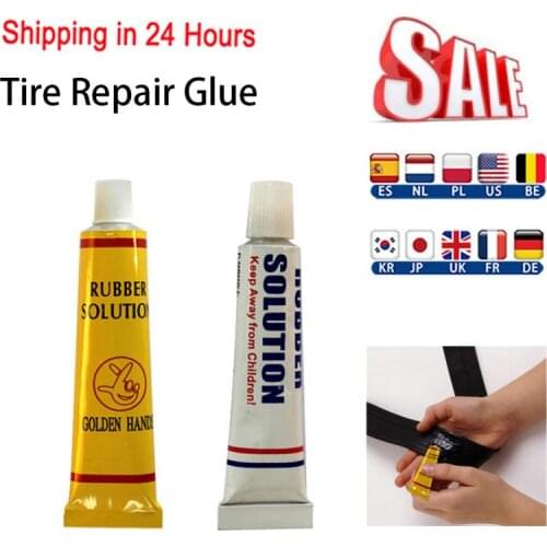 New 1/5pcs Tire Repair Glue Bicycle Repair Tool Bike Bicycle Inner Tube Puncture Repair Cement Rubber Cold Patch Glue TSLM1