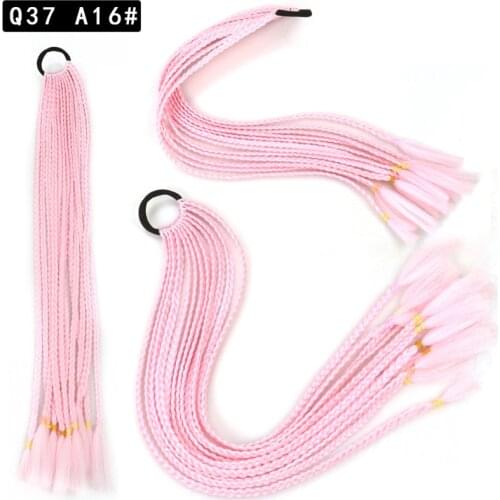 Maelove Girl Elastic Hair Band Rubber Band Hair Headdress Hair Braider Elastic Hair Band Rubber Band Hair Accessories Wig