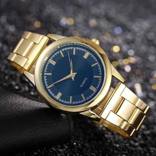 Men Watch Fashion Sports Business Casual Stainless Steel Mesh Belt Watch Simple Dial Quartz Watch Mens Watches Reloj Hombre