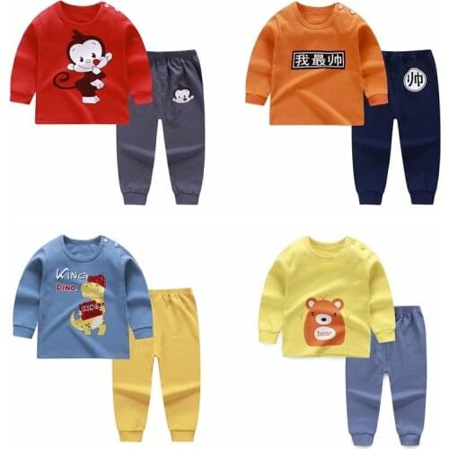 Brand Baby Boy Clothes Bebes Suit Set Newborn Clothes Infant Casual Girl Outfits Winter Pullover Cotton Clothing