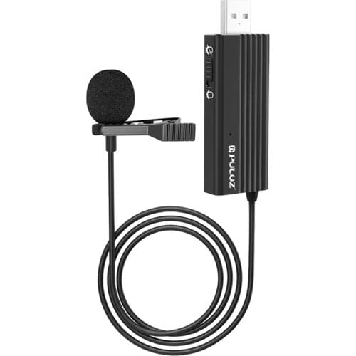 USB Lavalier Microphone for Laptop for Video Interviews Gaming Remote Work