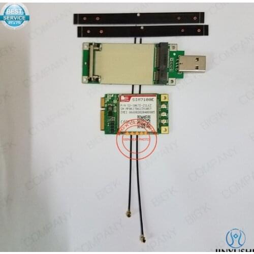 SIM7100E SIMCOM MINI PCIE low cost 4G FDD/TDD-LTE Modem pin to pin SIM5320 support GPS GNSS USB voice function New Original