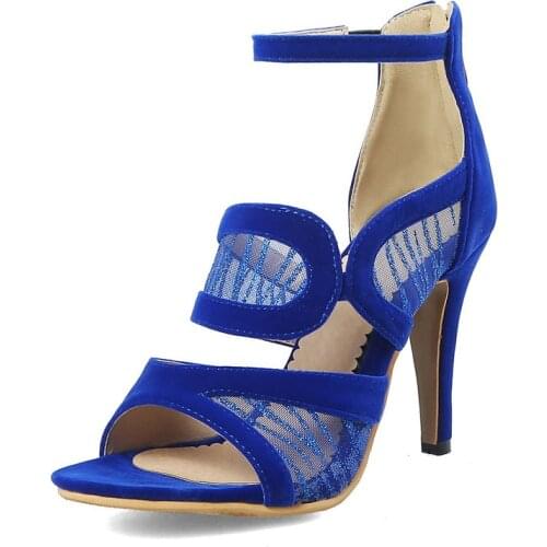 Gladiator Women Sandals 2019 High Heels Fashion Sandals Summer Shoes Woman Sandalias Ladies Party Shoes Pumps XKD4171