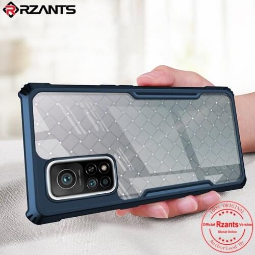 Rzants For Xiaomi Mi 10T / 10T Pro Case Hard BV Beetle Shockproof Slim Crystal Clear Cover funda Casing