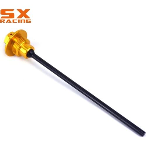 Motorcycle CNC Gold Aluminum Engine Oil Dispstick Plug For SUZUKI DRZ400R DRZ400S DRZ400SM DRZ 400S 400R 400SM 2000-2015