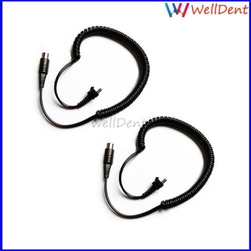 2 Pc Strong 90/204 Micromotor South Korea Micromotor Power Line Handle Cable Wire Hand Piece Line Motor Dental Instrument