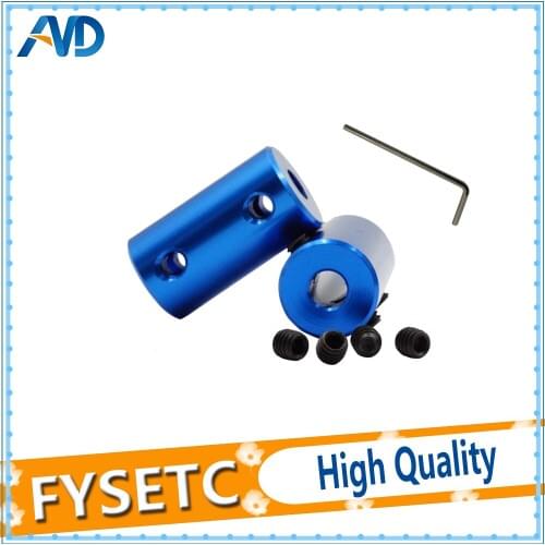 5pcs 5x5 5x8 Blue Shaft Coupler Stepper Motor coupling for 3D Printer,Car Model,Ship Model,Metal DIY model