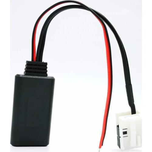 Car Bluetooth 4.0 Aux Receive 12 Pin Adapter Cable for BMW Mini E60 E61 E63 E64 E83 E85 Radio Navi A2DP Audio Input(6.5)