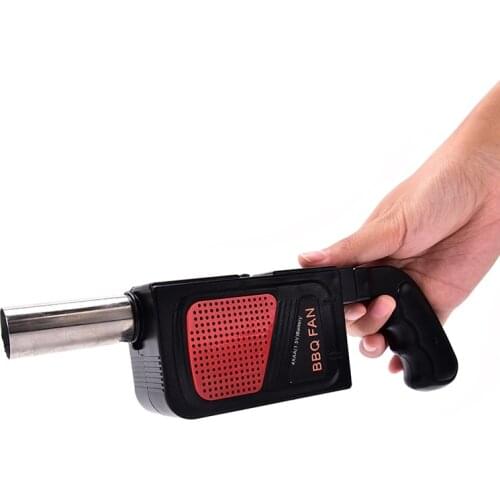 Electric Air Blower Blowing Dust BBQ Fan Ventilator Computer Cleaning Blower Vacuum Cleaner Outdoor Barbecue Accessories Tool