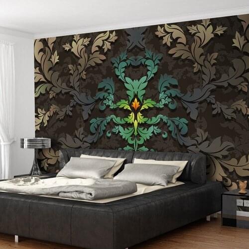 Wall mural-Dancing leaves--400x280 cm