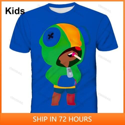 Colt Nita Tick and Star, Cartoon T-shirt Game 6 To 19 Years Kids Leon Shirt 3D T-shirt Boys Girls Tops Children Clothes