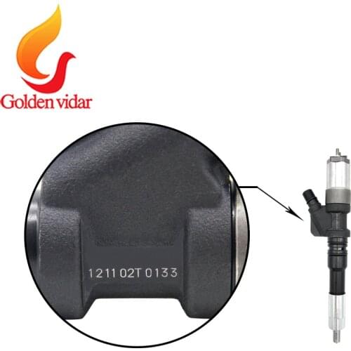 Hot sale. rebuild injector 095000-1211, Common rail diesel fuel injector, For DEN, for nozzle DLLA142P852, for KOMATSU SA60125E