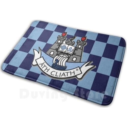 Dublin Soft Non-Slip Mat Rug 2408 Carpet Cushion Dublin Dubs Up The Dubs Gaa Football Ireland Dublin Dublin Carpet