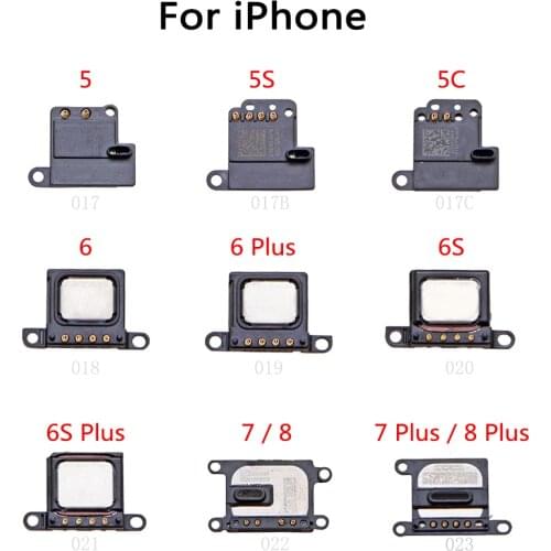 Original Earpiece Speaker For iPhone 8 Plus 6 6S 7 5 5S 5C 6Plus 6SPlus 7Plus Earpiece Ear Speaker Sound Receiver Flex Cable