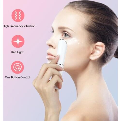 Heating Therapy Ions Electric Vibration Eye Massager Anti-Ageing Wrinkle Dark Circle Wrinkle Removal Beauty Lift Eye Care Tools