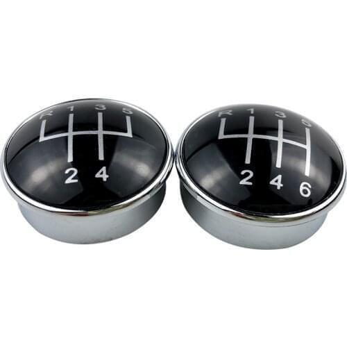 Gear Shift Knob Emblem Badge Cap Cover For Audi A3 S3 8L 2000-2003 A4 S4 B6 B7 A6 C6 VW Passat B5 3BG B6 B7 CC Golf 4 MK4 Bora