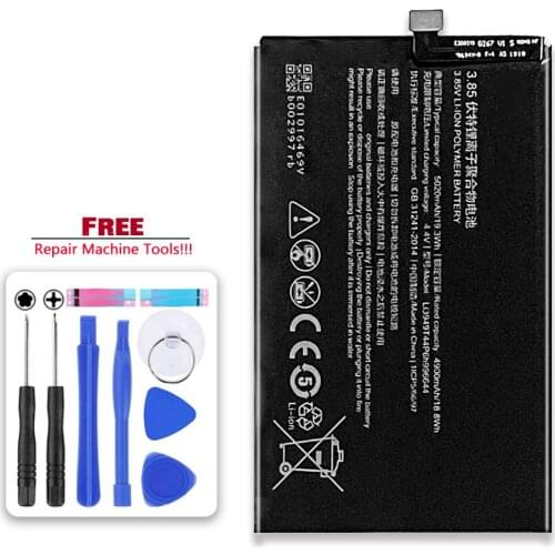 Li3949T44P6h996644 Replacement Battery 5020mAh For ZTE Nubia Red Magic 3 Magic3 NX629J Mobile Phone