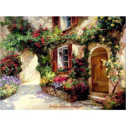 Needlework for embroidery DIY French DMC High Quality - Counted Cross Stitch Kits 14 ct Oil painting - Dovme Hakkinda Ayet