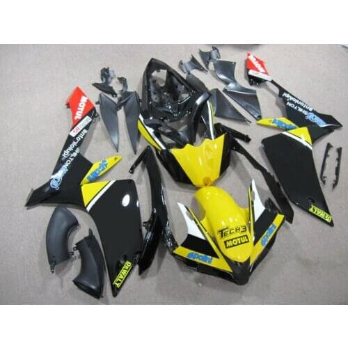 Wotefusi For YAMAHA YZF R1 2007 2008 UV Paint Bodywork Fairing Injection Molding #2