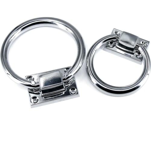 1x Fashional furniture chrome plated pull ring chair ring handle Kitchen Cabinet Furniture Drawer Pull Handles