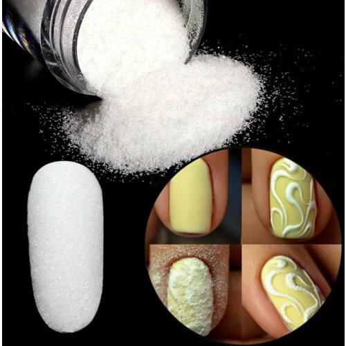 10ml Shiny Dazzling Nail Glitter Powder Sweater Yarn Powder Nail Salon Decor Sugar Dust Nail Art Dust For Manicure Christmas