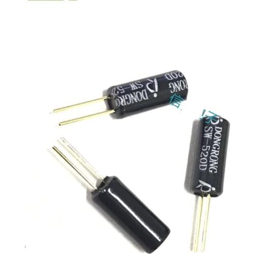 10PCS SW520D Supply Highly Sensitive SW-520D Double Ball Ball Switch. Angle Switch. Tilt Switch. Vibration Switch