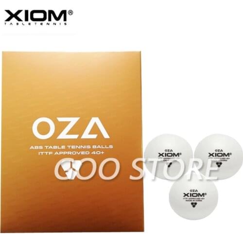 12balls/24balls/72balls Table tennis balls XIOM OZA 3 Star ABS 40+ plastic with seam ping pong poly tenis de mesa