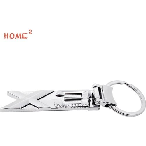 For X3 Logo For BMW X3 X5 X1 F30 E39 E46 323i M3 Car Key Chain Ring Creative Keyring Auto Metal Keychain Interior Accessories