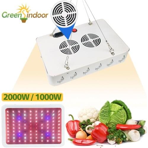 2000W Phytolamp For Plants 6500K Led Grow Light Full Spectrum Grow Tent Box UV IR Growing Lamp For Greenhouse Seedling Flowering