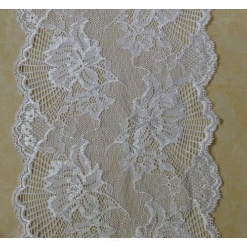 17cm exquisite elastic jacquard lace,soft touch,wedding dress and skirt accessories,XERY13052
