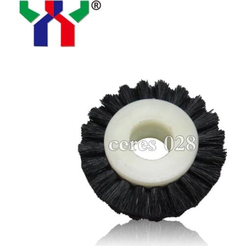 CODE:BWKR4, Durable spare part,Feeder Brush wheel for cardboard Offset printing machine, 66*24/20*28mm,10pcs/pack