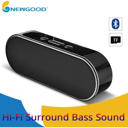 Speakers Mini HiFi Wireless Bluetooth Speaker Bass Stereo Sound Portable Speaker With MIC For Phone Support AUX TF Card USB Disk