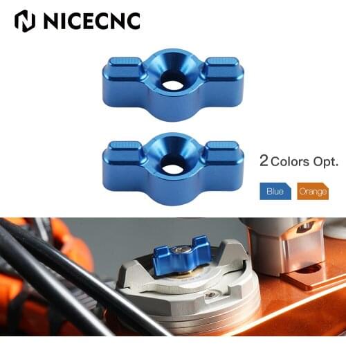 Motorcycle Front Forks Knob Adjuster Set For Husqvarna 125 150 250 300 350 400 450 501 TE FE 125-450 FC TC 701 Enduro