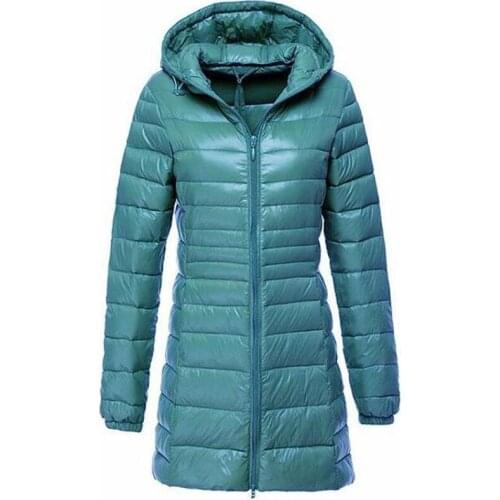 Jacket Women Spring Autumn Casual Hooded Lightweight Jackets casaco jaqueta feminina ladies long coats 7XL winter clothes